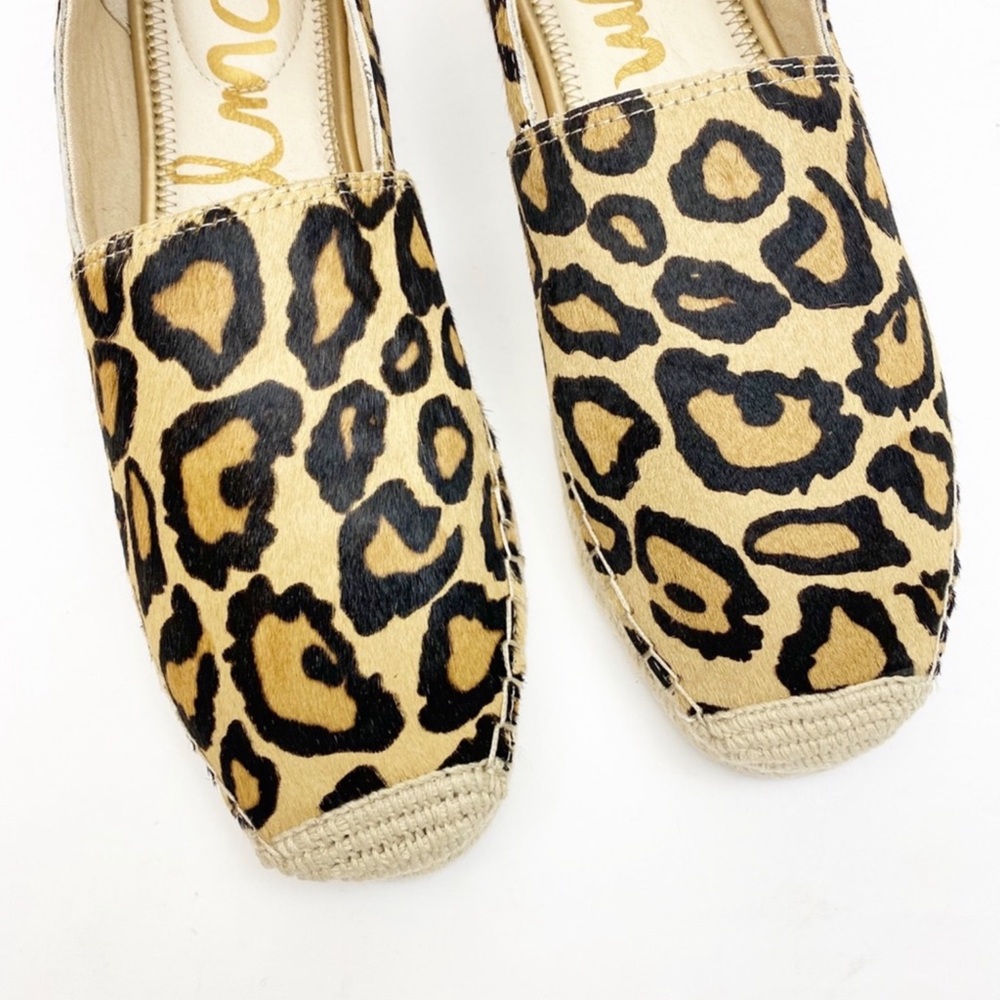 Sam Edelman | Khole Nude Leopard Slip-On Espadrille - Picture 7 of 14